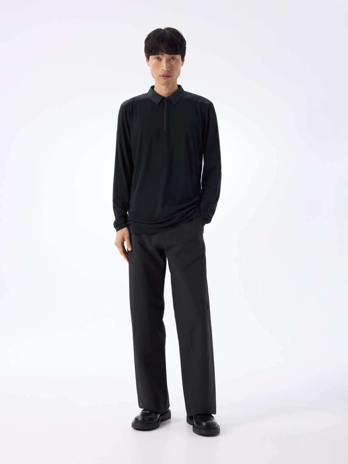 Frame Polo Shirt LS Men's