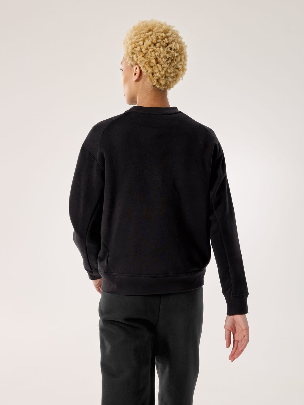 Emblem Fleece Crew Neck Pullover Women's