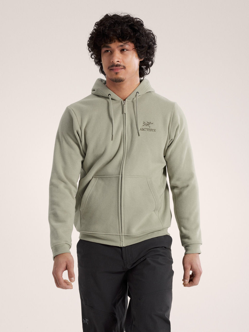 Emblem Fleece Full Zip Hoody Men's
