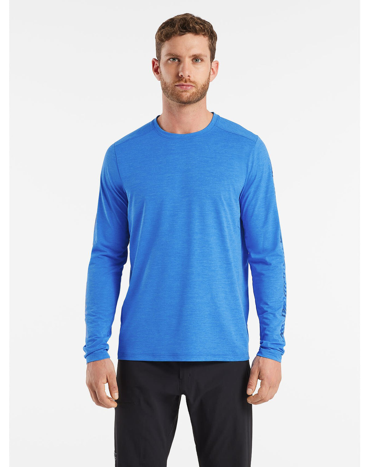 Cormac Logo Crew Neck Shirt LS Men's