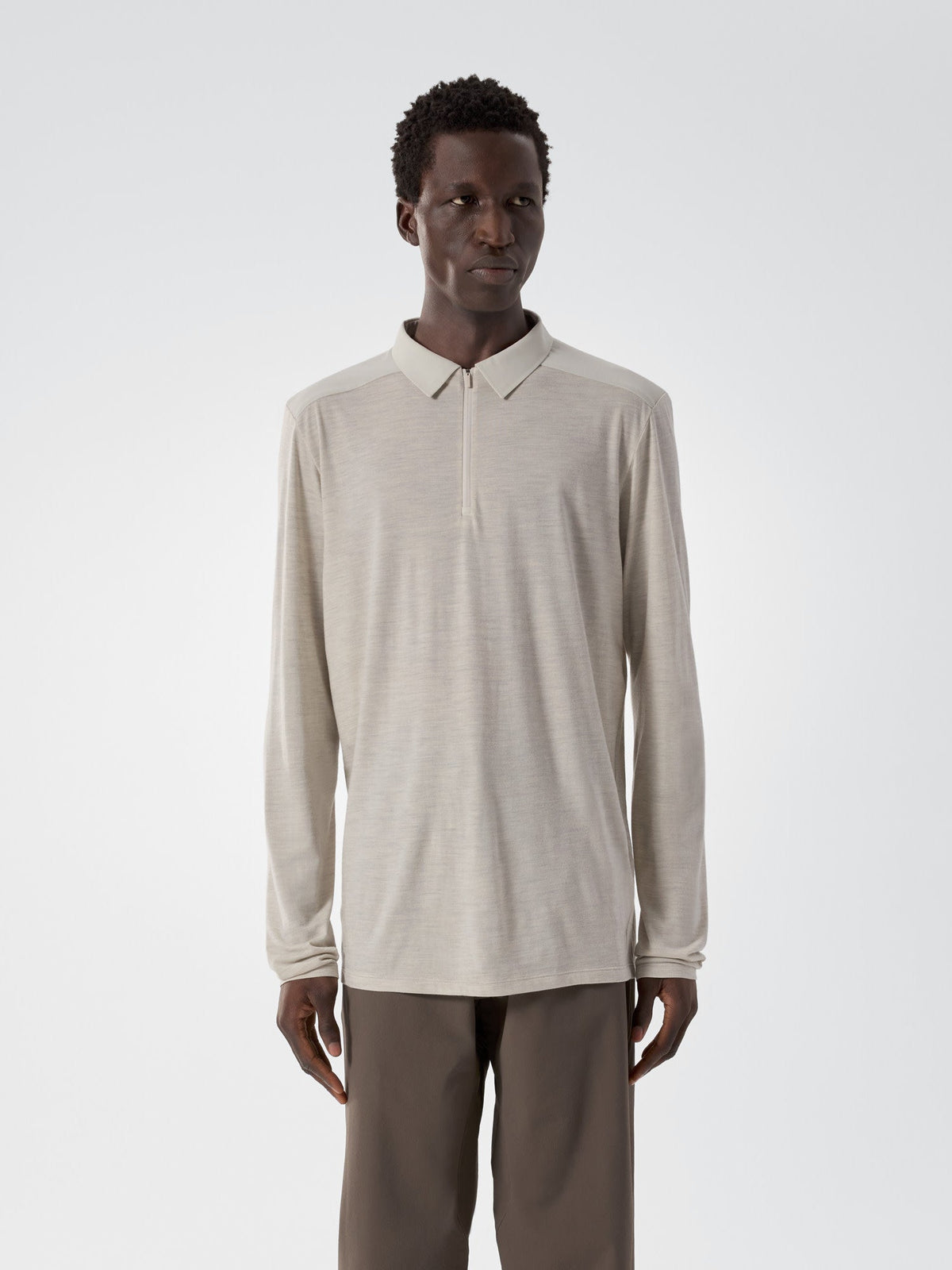 Frame Polo Shirt LS Men's