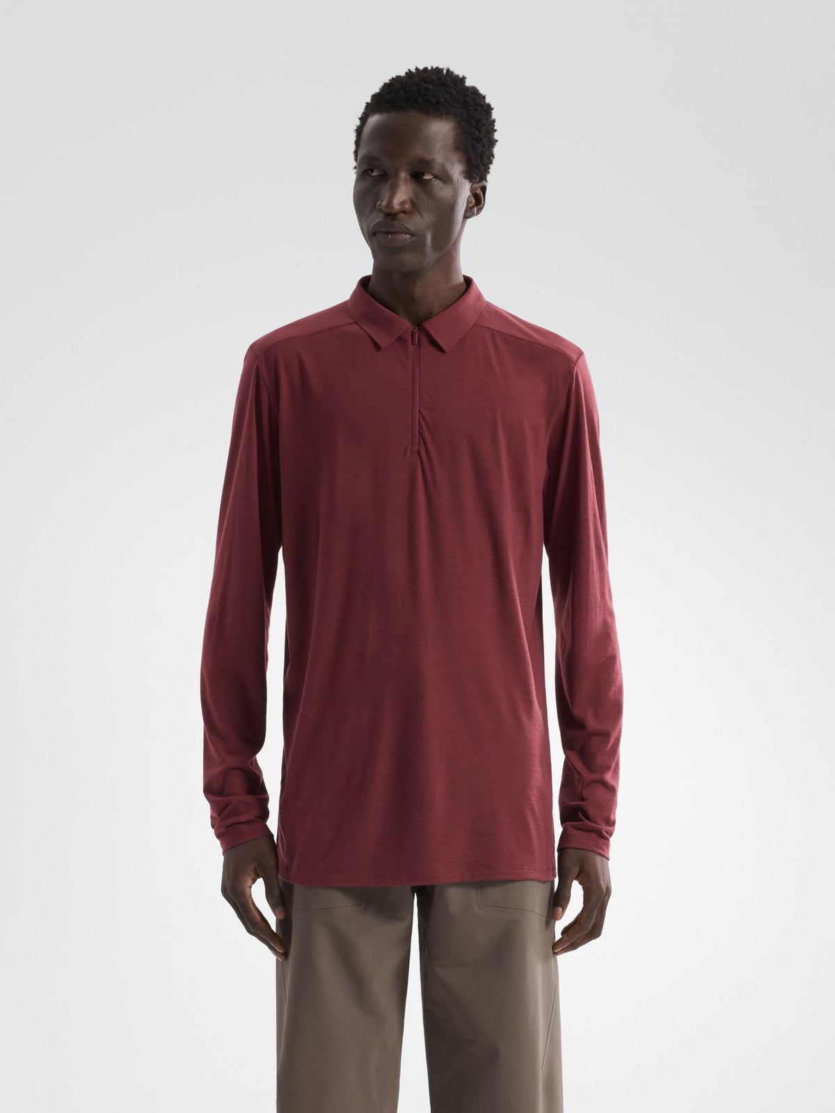 Frame Polo Shirt LS Men's