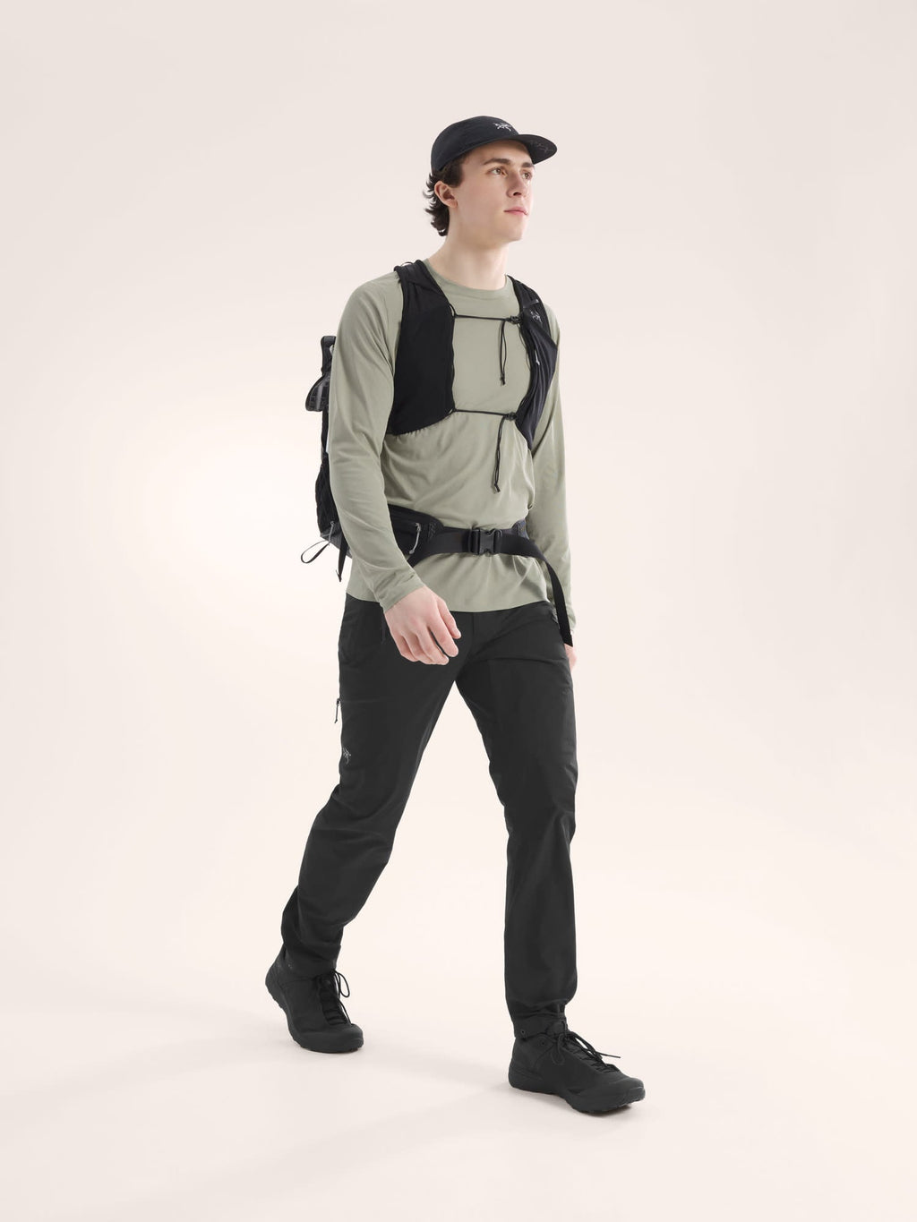 Cormac Crew Neck Shirt LS Men's