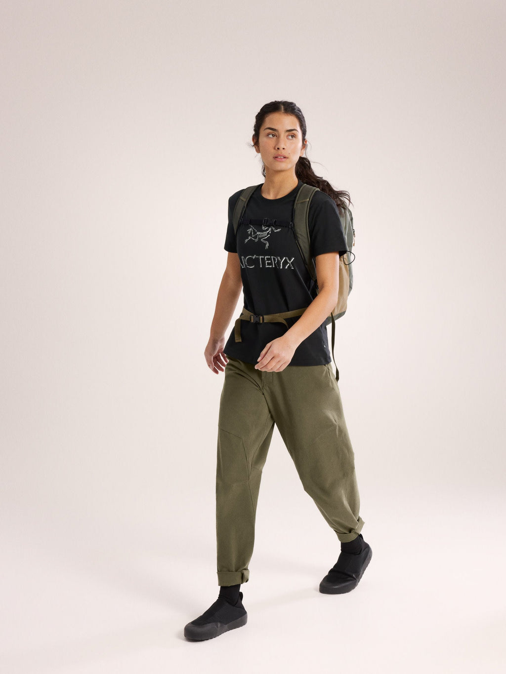 Arc'Word Cotton T-Shirt Women's
