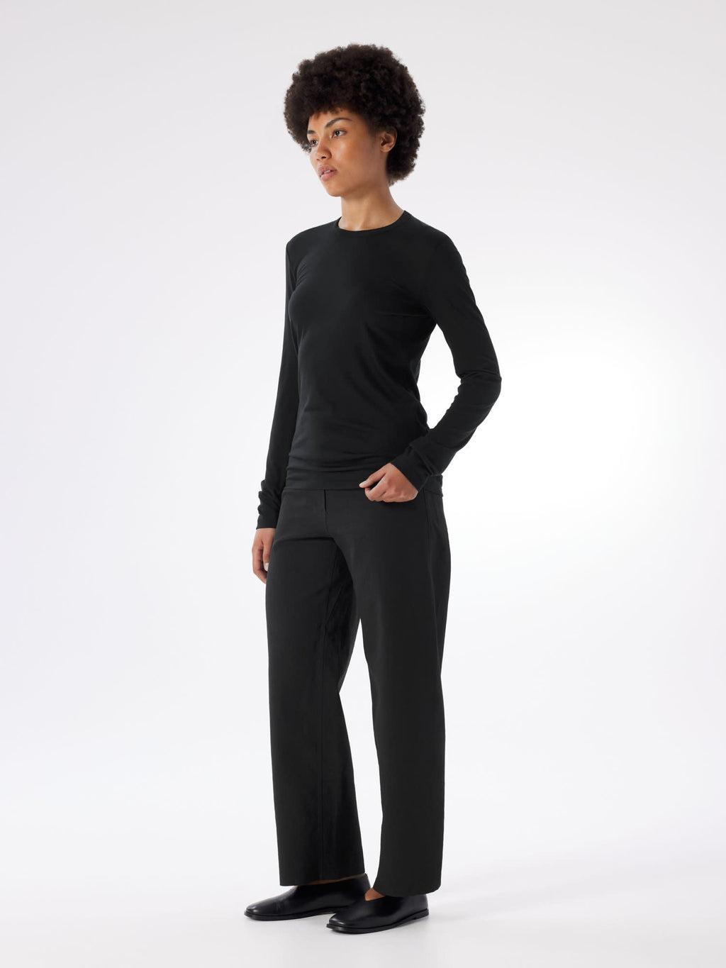 Frame Crew Neck Shirt LS Women's