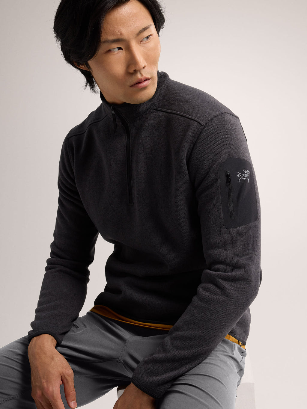 Covert 1/2 Zip Neck Men's